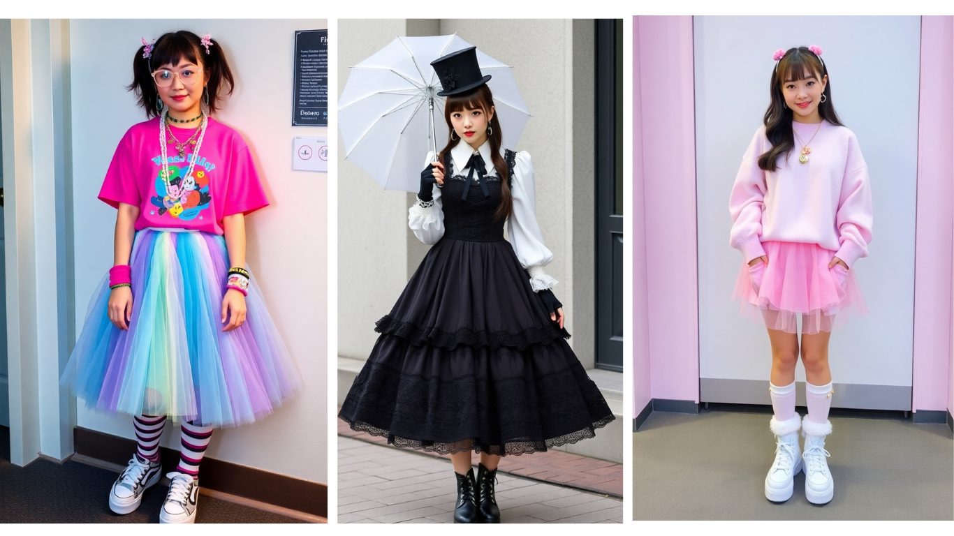 harujuku dress to impress outfits