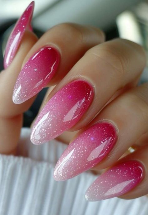 Soft baby pink nails with a glossy finish, offering a chic and minimalist style perfect for effortlessly trendy baddie nail ideas.