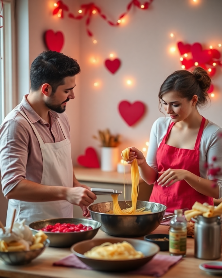 A fun and interactive cooking class, a unique and memorable experience to share together this Valentine's Day.