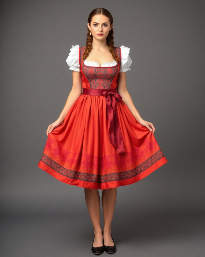 #DirndlDress #GermanCulture #FestiveAttire #BeyondOktoberfest